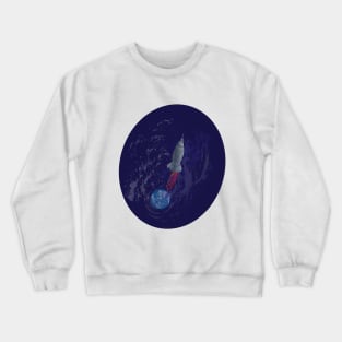 Spaceship Crewneck Sweatshirt